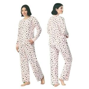 Kate Spade Star Print Pajama Set - Pink
